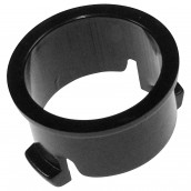Original black push button ring