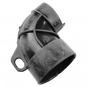 Original hose connection between housing and pump