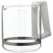 8-cup white coffee pot