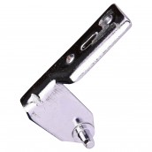 Freezer hinge hole cover