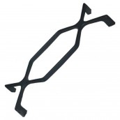 2-burner cast iron grille