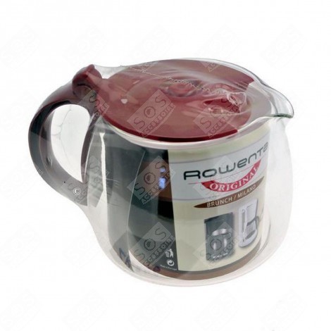 COFFEE POT WITH RED LID COFFEE MAKER, ESPRESSO - ZK346