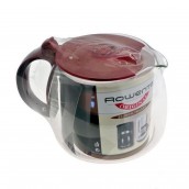 Coffee pot with red lid