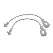 Set of 2 door cables