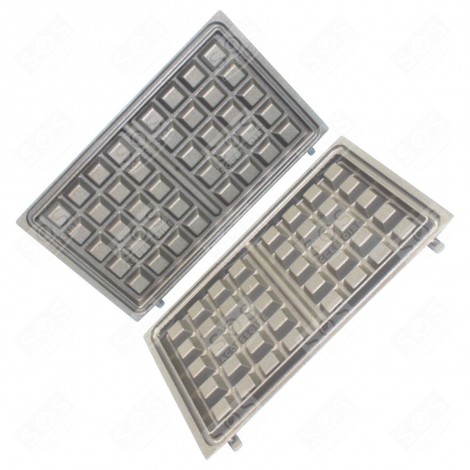 2-PACK OF MEAT GRILLER PLATES WAFFLE, TOASTED SANDWICH MAKER - 391430