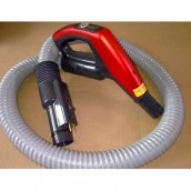 Complete hose (with handle) (male connector) red