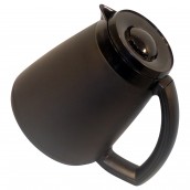 Black plastic coffee pot