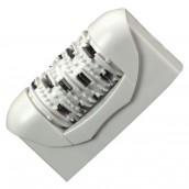 White sensitive hair removal attachment