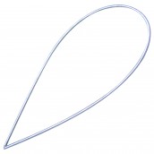 Door seal mounting spring (gasket)