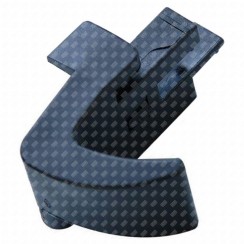 Lower left door catch