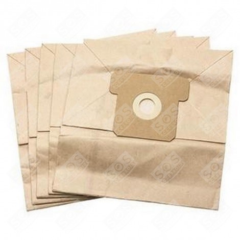 BOX OF 5 H10 COMPACT BAGS VACUUM CLEANER  - 09178427