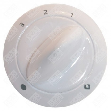 ORIGINAL WHITE KNOB GAS / ELECTRIC OVENS - 450910159