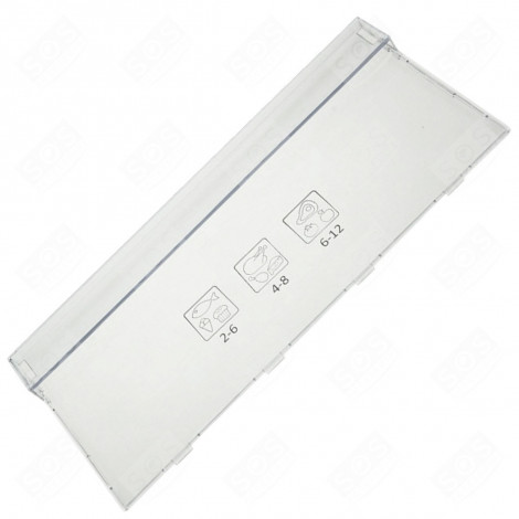 DRAWER FRONT 445X188 MM ORIGINAL REFRIGERATOR, FREEZER - 4634610100