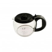 Complete black coffee pot