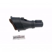 Little round brush with retractable bristles for furniture (with clip)