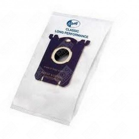 BOX OF 4 ORIGINAL S-BAG MICROFIBER BAGS VACUUM CLEANER  - FC8021/03, 883802103010