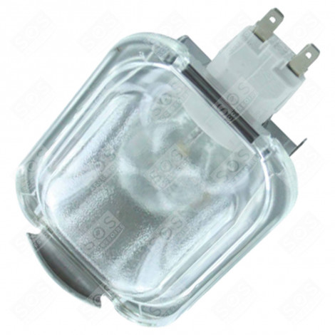 LIGHTING SET (SOCKET + LAMP + COVER) (ORIGINAL) GAS / ELECTRIC OVENS - 00499649