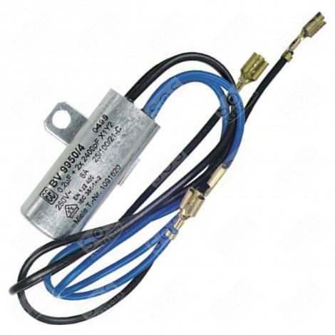 ANTI-PARASITE CAPACITOR 0.2ΜF + 2X2400P VACUUM CLEANER  - 1091620