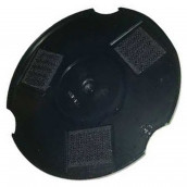 Brush parquet disc holder