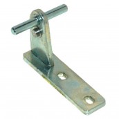 Intermediate fridge door hinge (136)