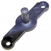 Front caster fixing pin