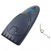 Push button razor, trimmer