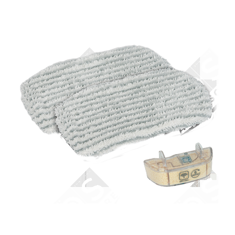 CLOTH KIT WITH ANTI-LIMESCALE CARTRIDGE STEAM CLEANER - ZR006501