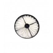 Round concertina filter