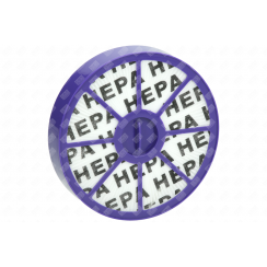 Compatible HEPA motor output filter