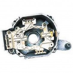 Complete motor crankhouse with carbon brushes