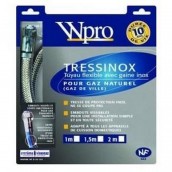 TRESSINOX Natural Gas Hose 2m Length with 10-year Warranty Original