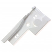 Right rail guide of the top drawer