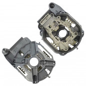 Complete motor housing with carbon