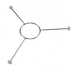 Wheeled turntable support