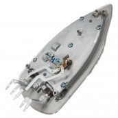 Steam iron soleplate