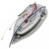 Steam iron soleplate