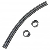 Hose + clamps for pump tank