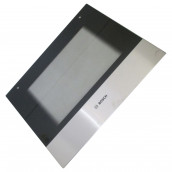 Oven exterior glass