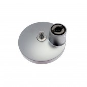 Chrome accessories holder