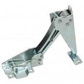 Top left and bottom right hinge