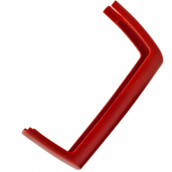 Red handle inset