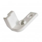 Left freezer door hinge (114)