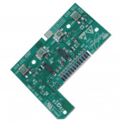 Electronic card, control module