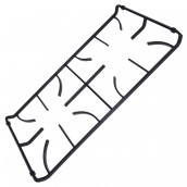 2-burner gas hob grille