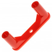 Holder for the feed pipe of the upper arm