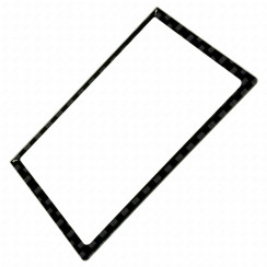 External oven door window