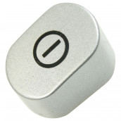 Inox on-off button