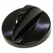 Black control knob