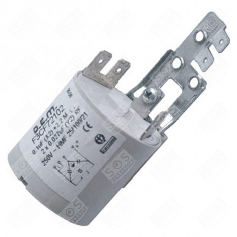 ORIGINAL ANTIPARASITE FILTER WASHING MACHINES - 55X6115