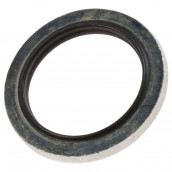 Washer with drain plug seal